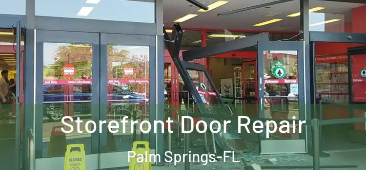 Storefront Door Repair Palm Springs-FL